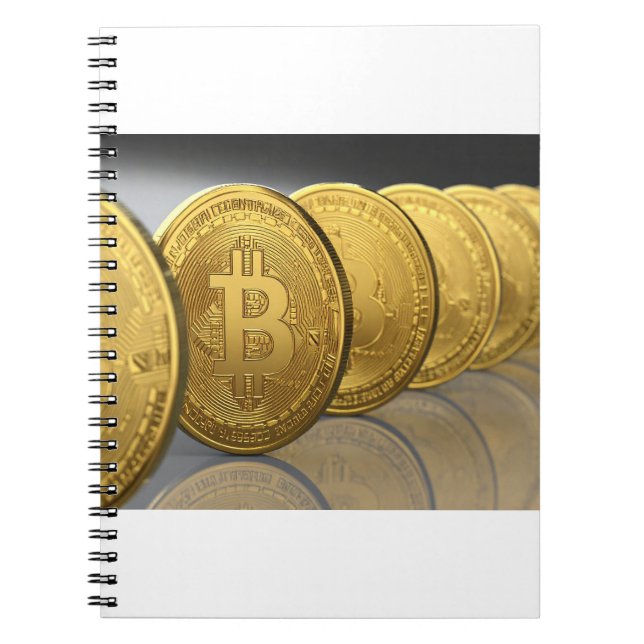 Caderno Espiral Bitcoins (Frente)