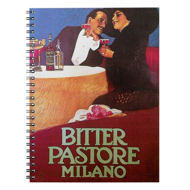 Caderno Espiral Bitter Pastore (Frente)