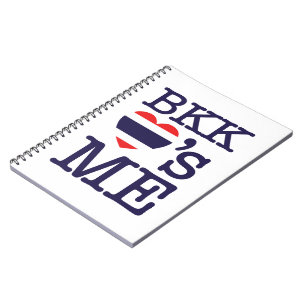 CADERNO ESPIRAL BKK LOVE SOU EU