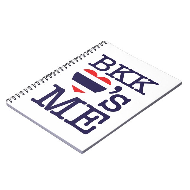 CADERNO ESPIRAL BKK LOVE SOU EU (Left Side)