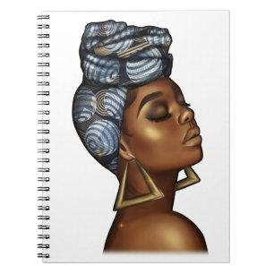 Caderno Espiral Black Girl Magic Melanin Queen African American