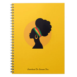 Caderno Espiral Black Women Reflecting