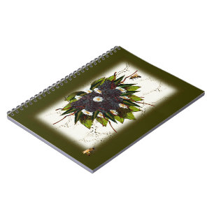 Caderno Espiral Blackberry