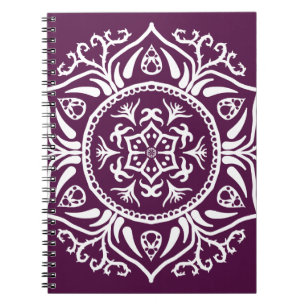 Caderno Espiral Blackberry Mandala