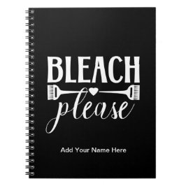 Caderno Espiral Bleach Please - Hairdresser Stylist Diário