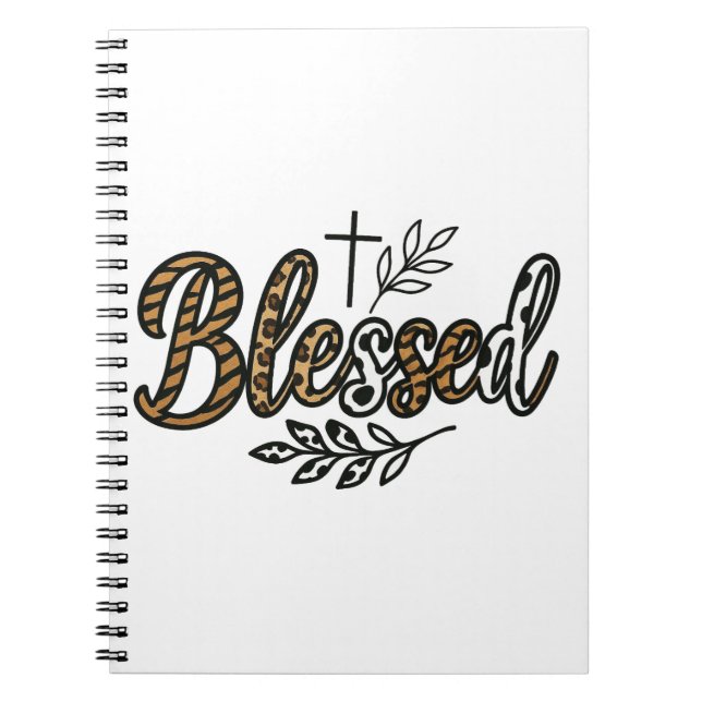 Caderno Espiral Blessed (Frente)