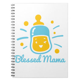 Caderno Espiral Blessed Mama