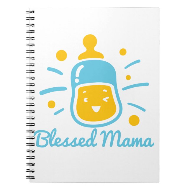 Caderno Espiral Blessed Mama (Frente)