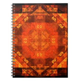Caderno Espiral Blessing Abstract Art Notebook