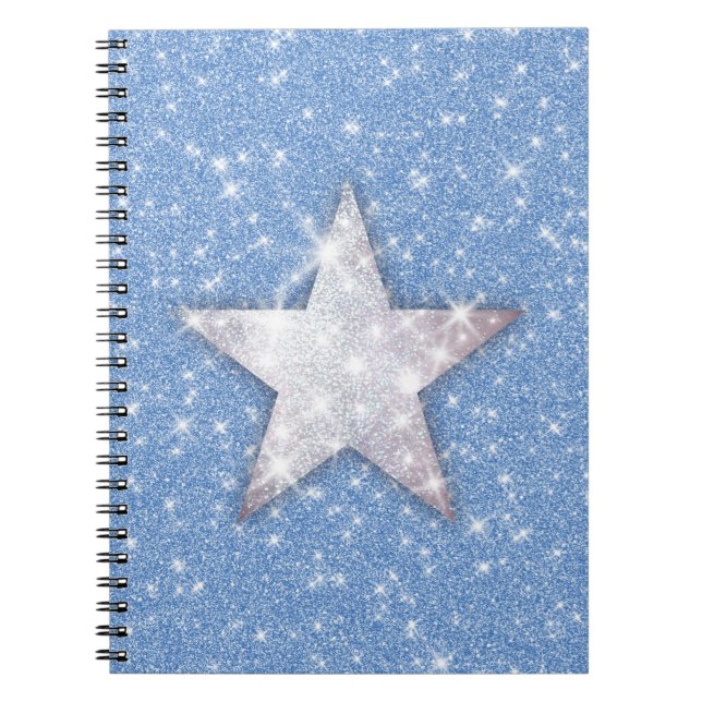 Caderno Espiral Bling Star (Frente)