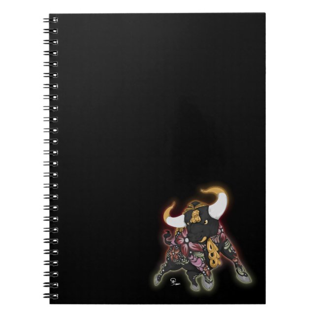 Caderno Espiral Bloc de notas Torito de Pucará (Frente)