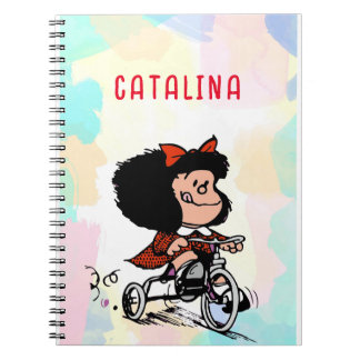 Caderno Espiral Block de Notas Mafalda