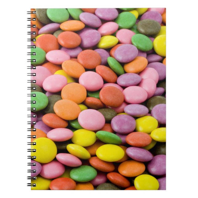 Caderno Espiral Bloco de anotações Bonbons (Frente)