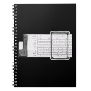 Caderno Espiral Bloco de Anotações da Regra de Diapositivos
