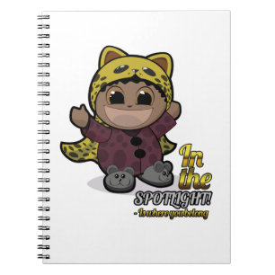 Caderno Espiral Bloco de anotações de manga bonito