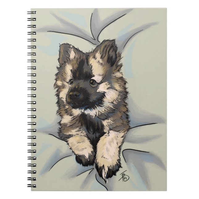 Caderno Espiral Bloco de Anotações de outono (Frente)