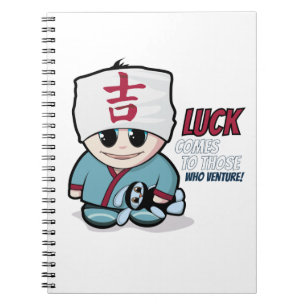 Caderno Espiral Bloco de anotações do Manga Martial