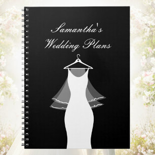Caderno Espiral Bloco de anotações do organizador de casamento b