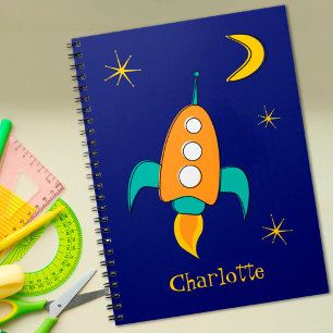 Caderno Espiral Bloco de anotações espacial