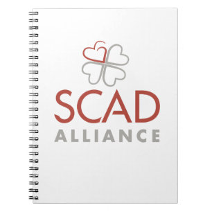 Caderno Espiral Bloco de anotações espiral da Aliança SCAD