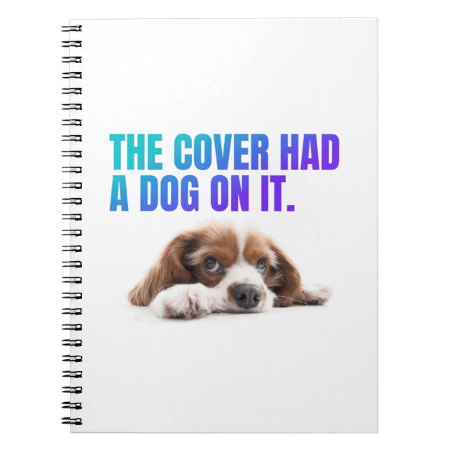 Caderno Espiral Bloco de anotações espiralado do HUMOR LIBRÁRIO (Frente)