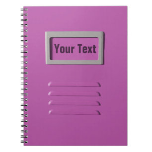 Caderno Espiral Bloco de anotações personalizado do gabinete de ar