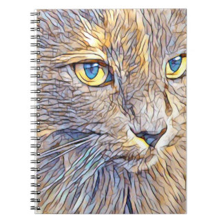 Caderno Espiral Bloco de anotações tranquilo