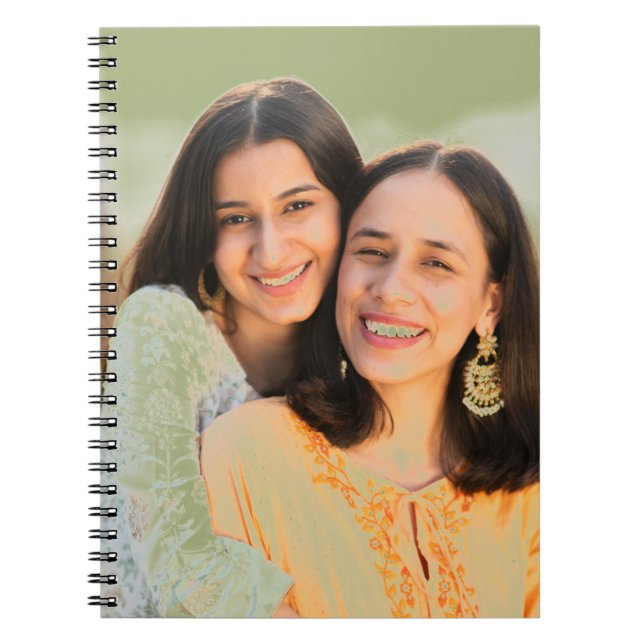 Caderno Espiral Bloco de cheios personalizado personalizado (Frente)
