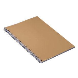 Caderno Espiral Bloco de Cor Bege Pêssego Design de Casamento So
