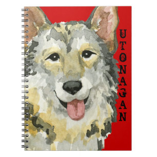 Caderno Espiral Bloco de cores Utonagan