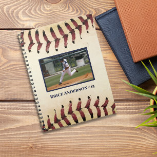 Caderno Espiral Bloco de Crapões de Memória Russa de Fotos de Base