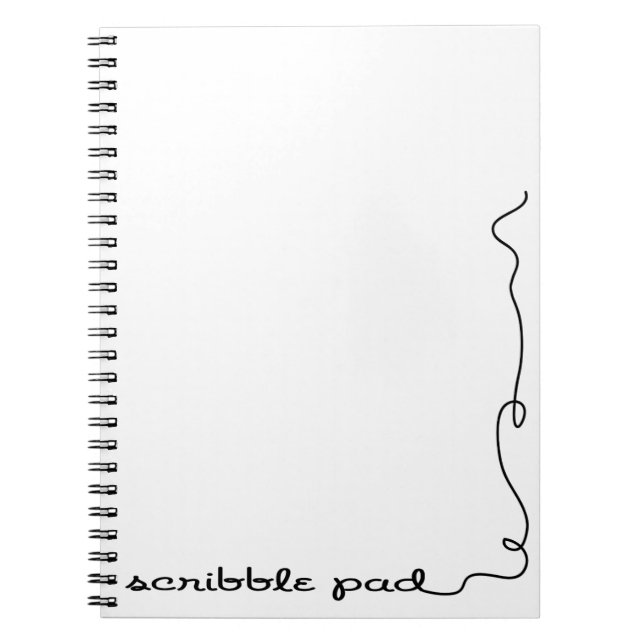 Caderno Espiral Bloco de Escrivagem (Frente)