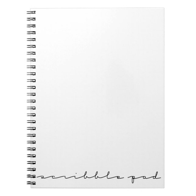 Caderno Espiral Bloco de Escrivagem (Frente)
