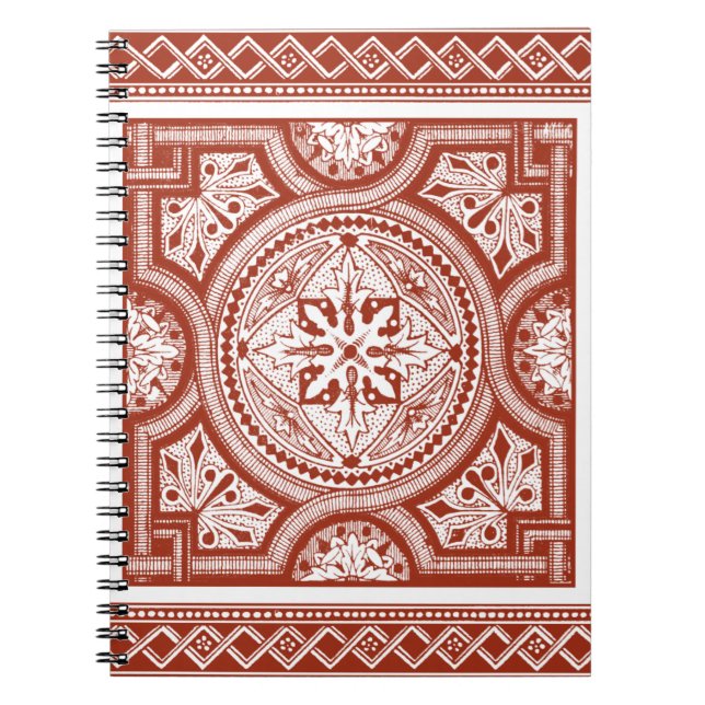Caderno Espiral Bloco de Madeira Cinnabar IV (Frente)