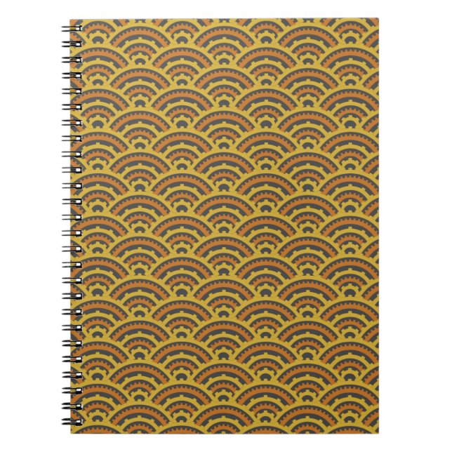 Caderno Espiral Bloco de Notas Arranque Horário (Frente)
