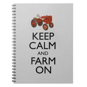 Caderno Espiral Bloco de notas da fazenda