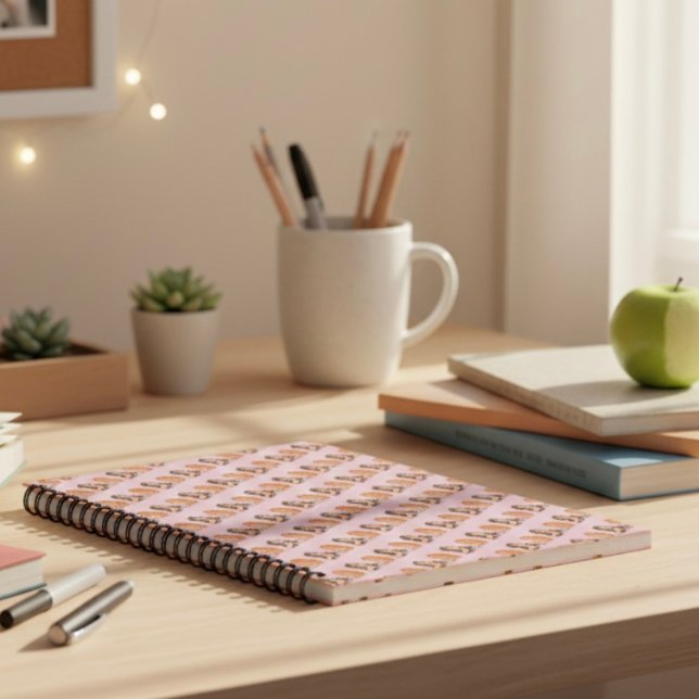 Caderno Espiral Bloco de Notas de Amigos (Criador carregado)