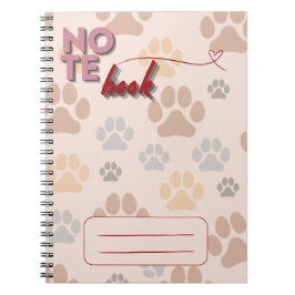 Caderno Espiral Bloco de notas de cães
