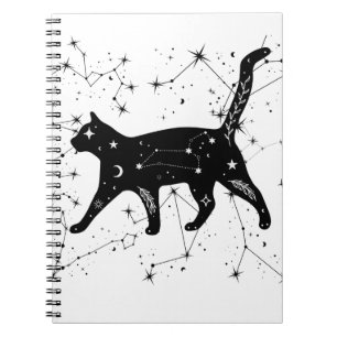 Caderno Espiral bloco de notas de constelação