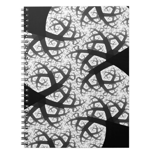 Caderno Espiral Bloco de Notas de Floresta Assombrado (Frente)