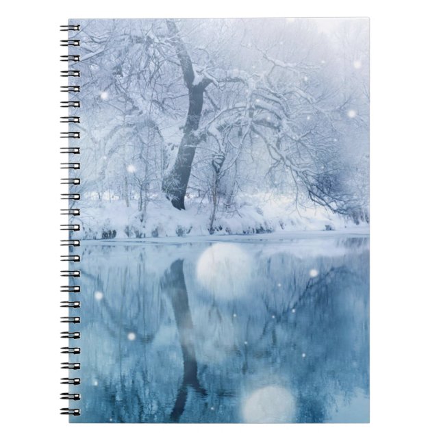 Caderno Espiral Bloco de Notas de Foto (80 Páginas B&W) (Frente)