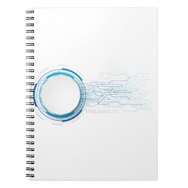 Caderno Espiral Bloco de Notas de Foto (80 Páginas B&W) (Frente)
