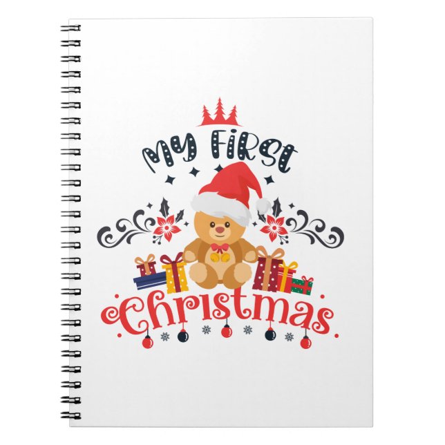 Caderno Espiral Bloco de Notas de Foto (80 Páginas B&W) (Frente)