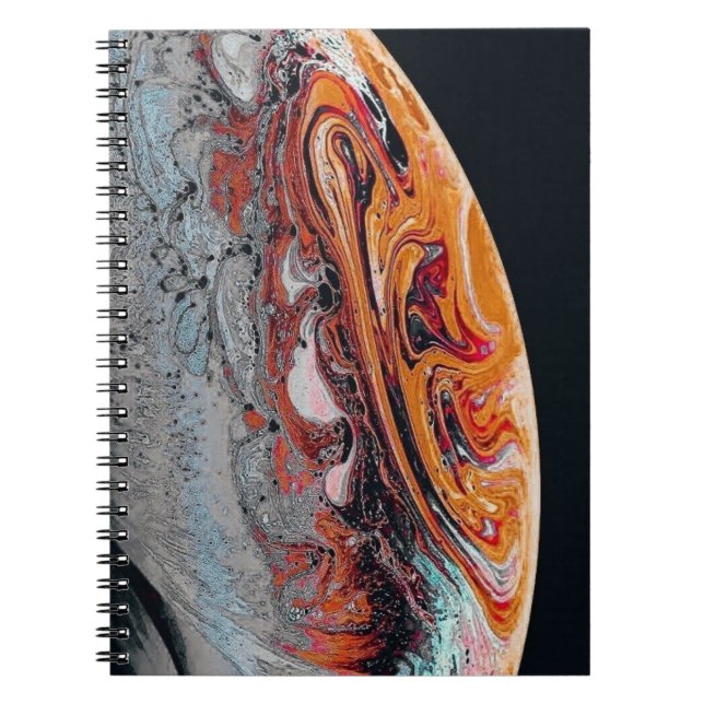 Caderno Espiral Bloco de Notas de Foto (80 Páginas B&W) (Frente)