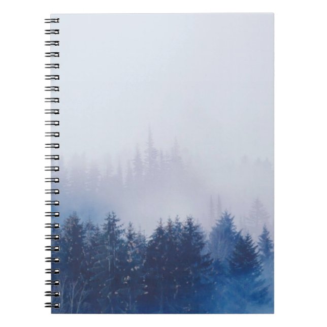 Caderno Espiral Bloco de Notas de Foto (80 Páginas B&W) (Frente)