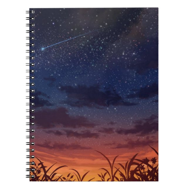 Caderno Espiral Bloco de Notas de Foto (80 Páginas B&W) (Frente)
