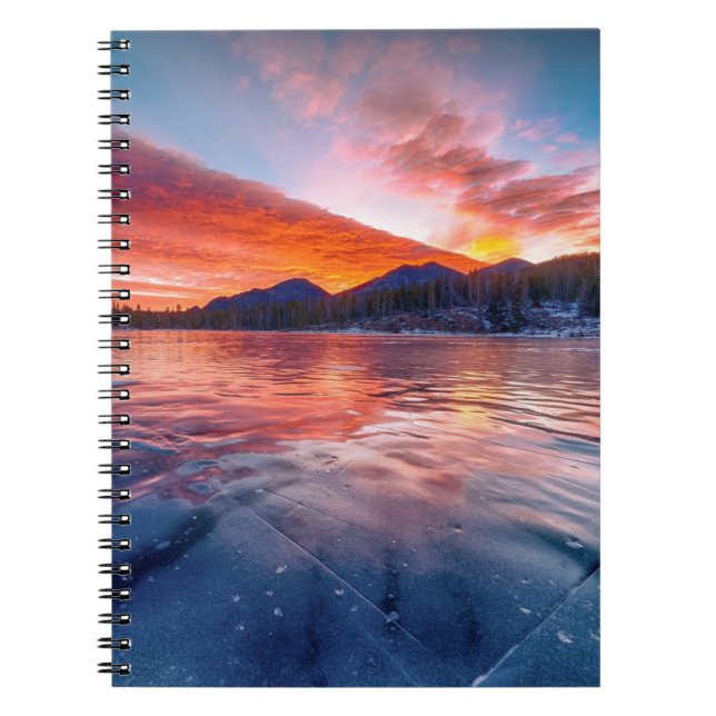 Caderno Espiral Bloco de Notas de Foto (80 Páginas B&W) (Frente)