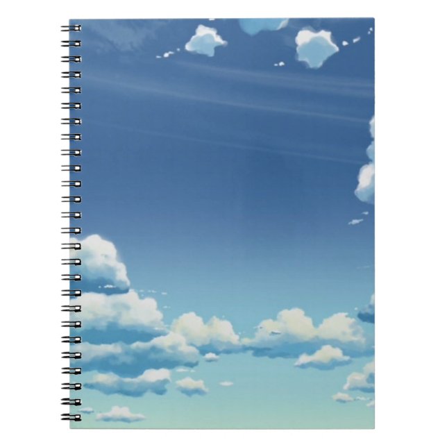 Caderno Espiral Bloco de Notas de Foto (80 Páginas B&W) (Frente)
