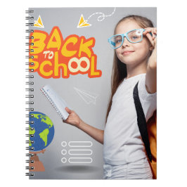 Caderno Espiral Bloco de Notas de Foto Espiral (80 Páginas B&W)