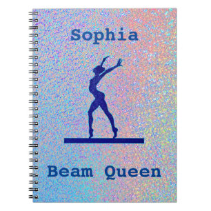 Caderno Espiral Bloco de Notas de Foto Espiral da Rainha de Beam